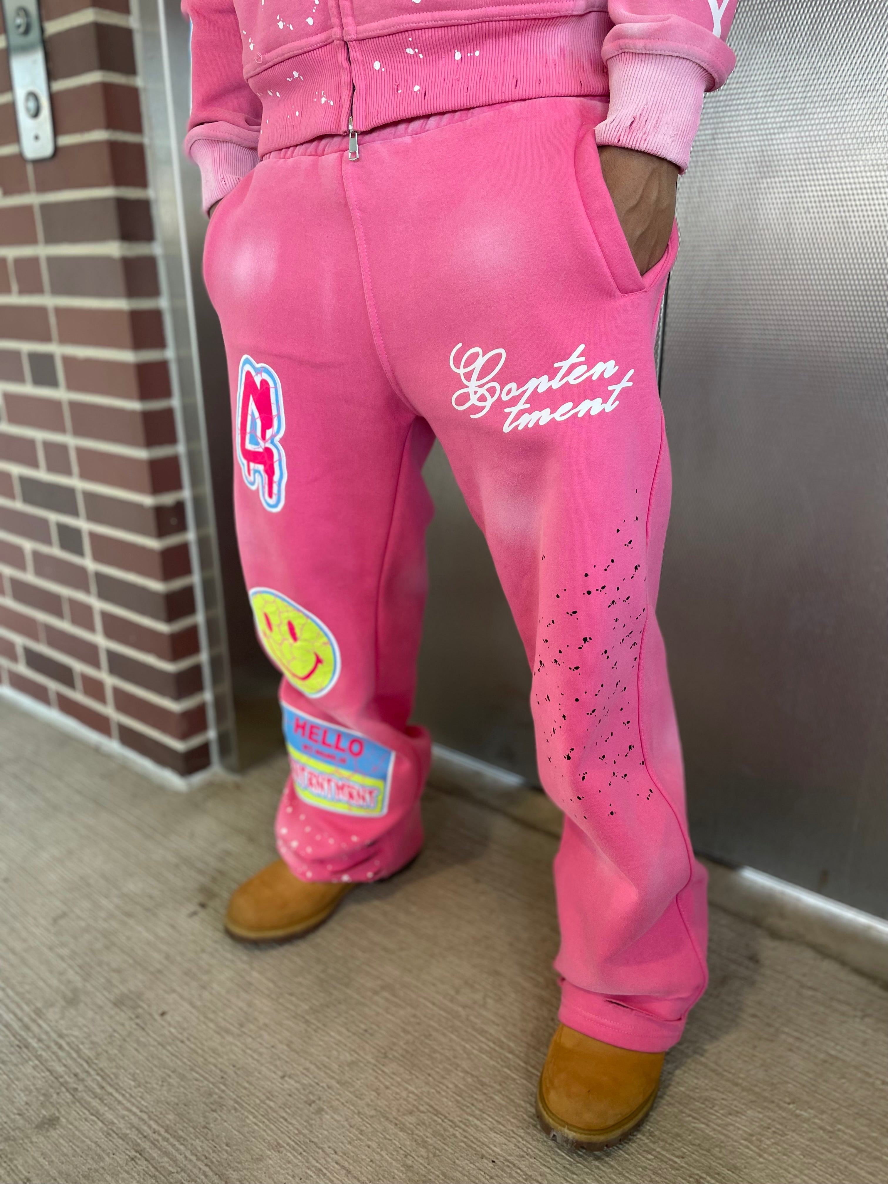Art Pink Sweats