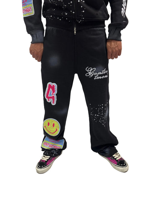Art Black Sweats