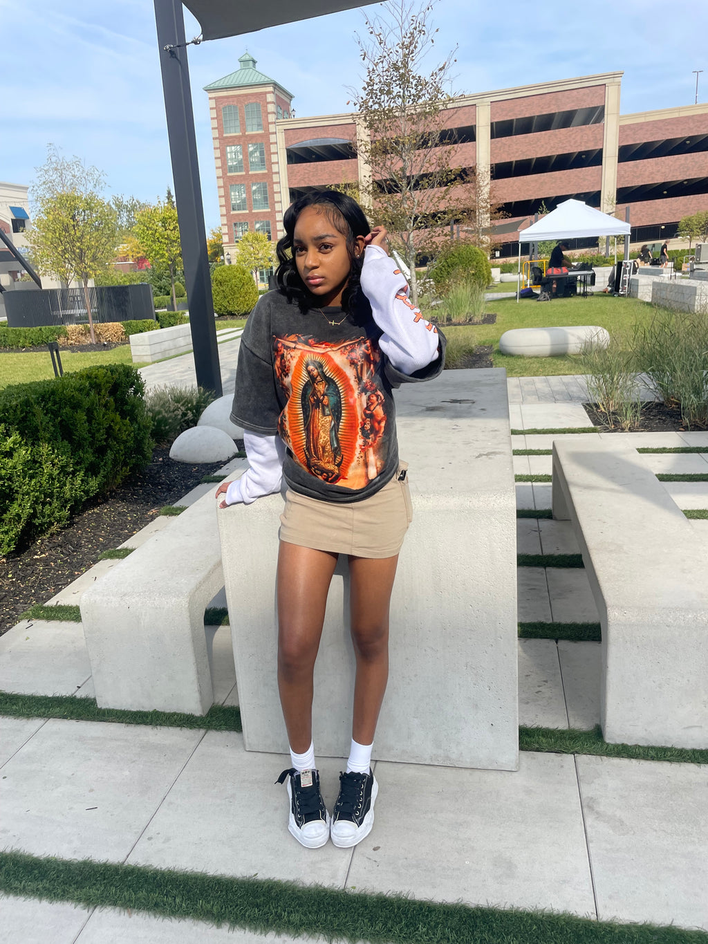 Freed Doubled layered Long-sleeve