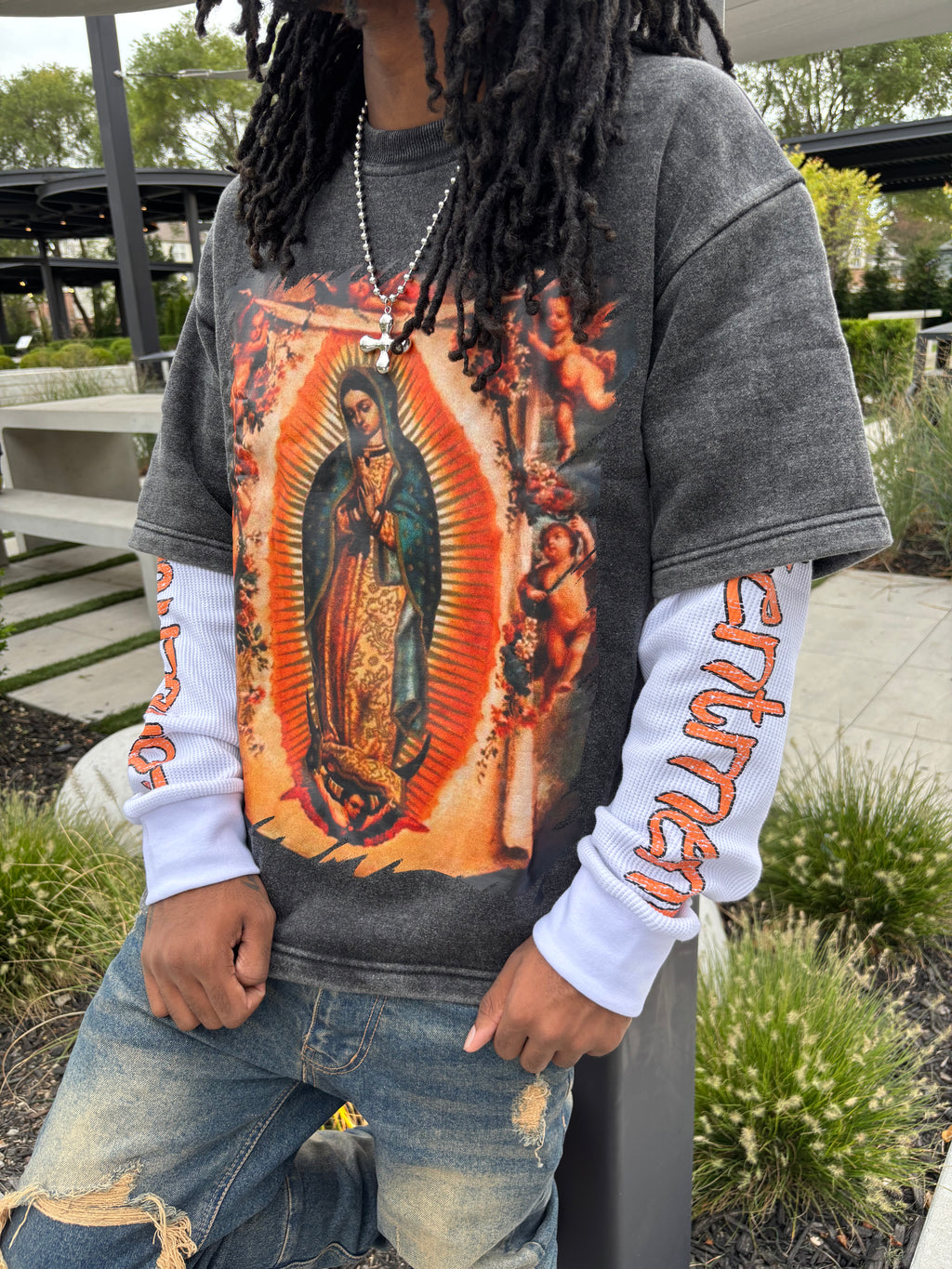 Freed Doubled layered Long-sleeve