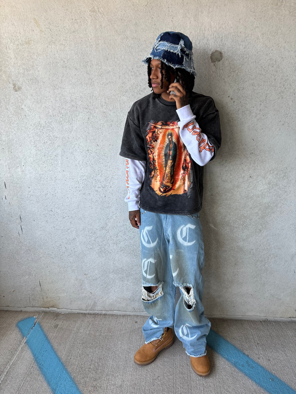 Freed Doubled layered Long-sleeve