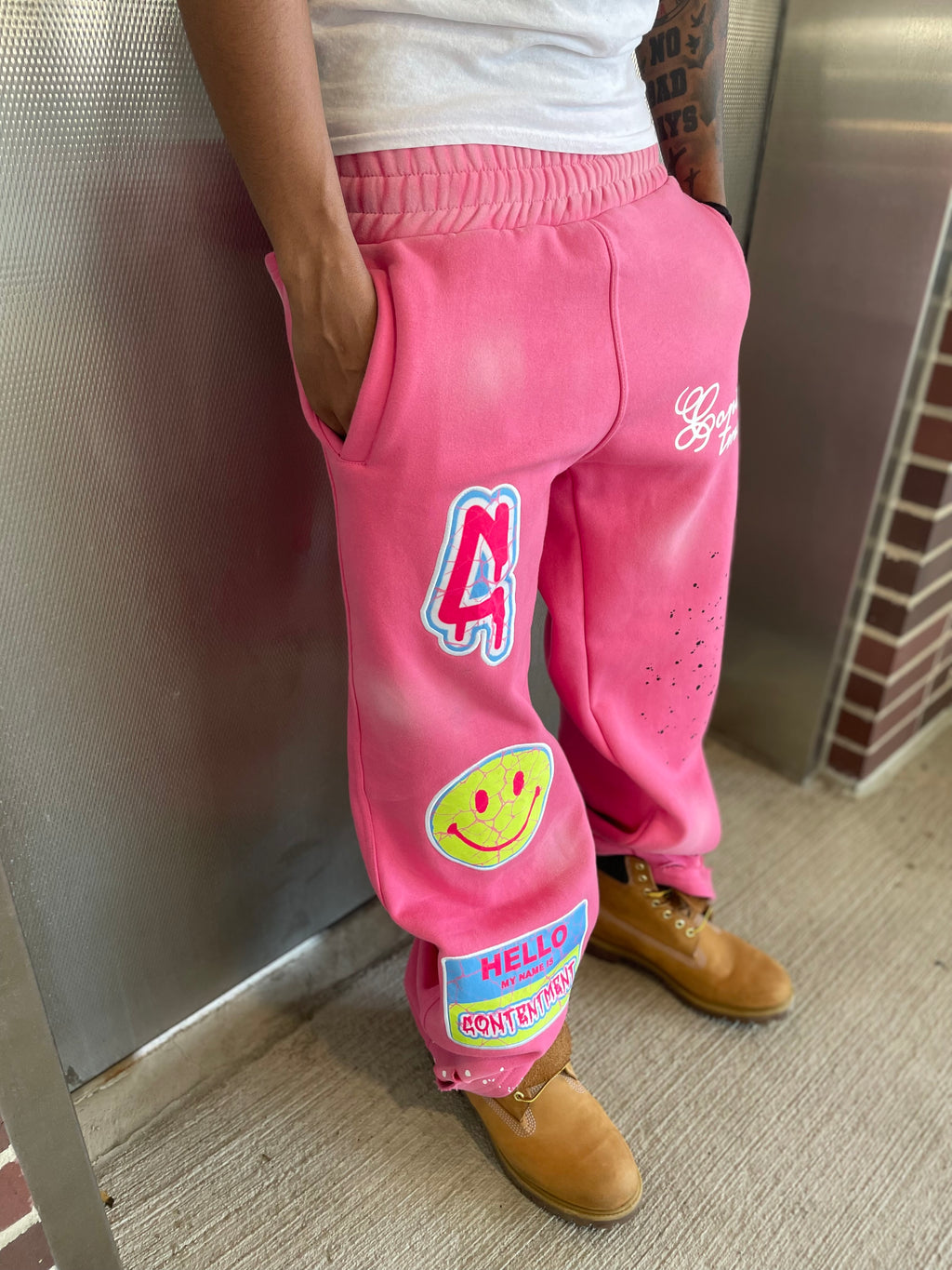 Art Pink Sweats