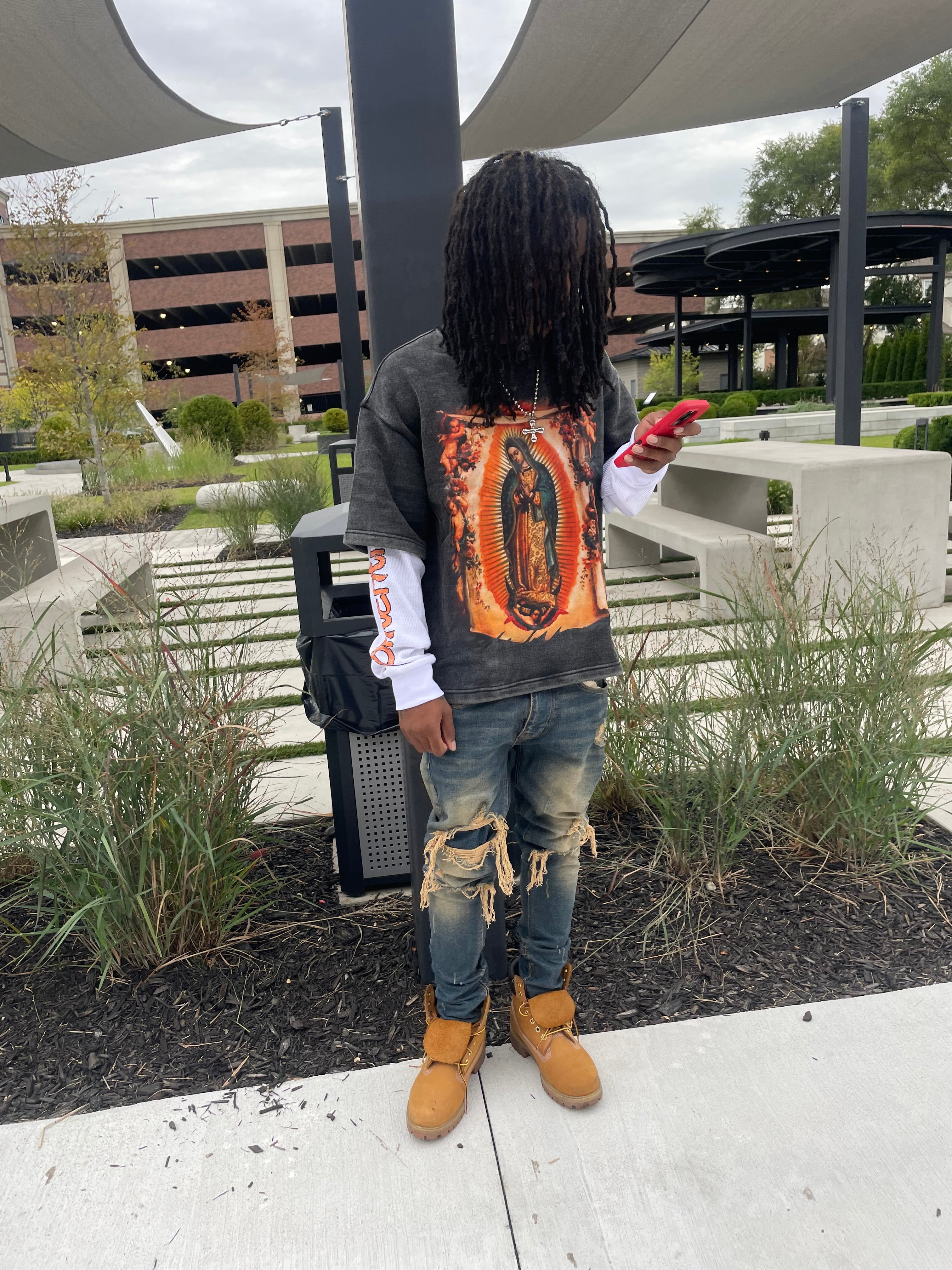 Freed Doubled layered Long-sleeve