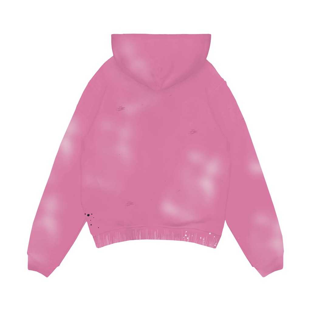 Art Pink Zip-up