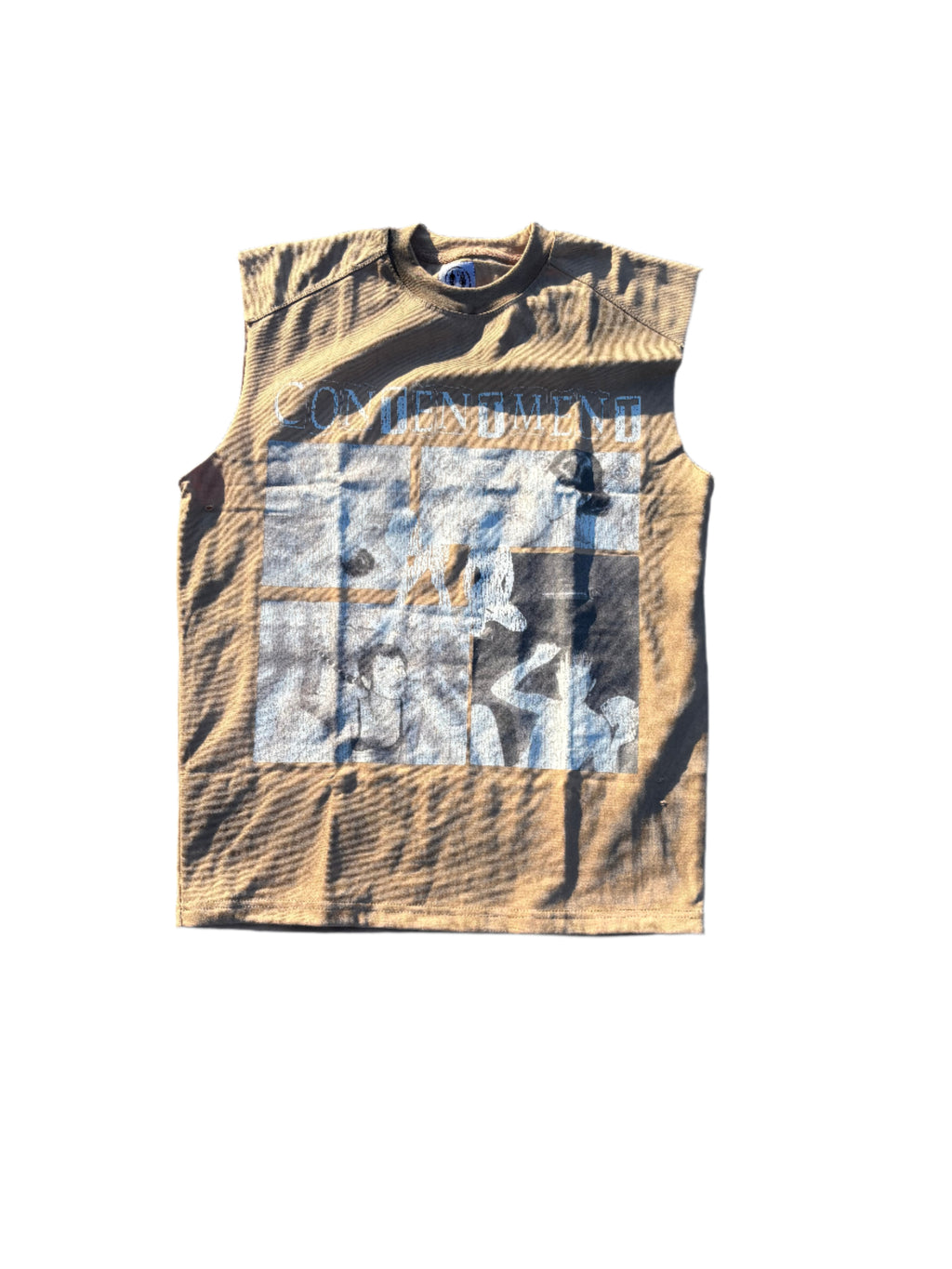 Dream Beige cutoff T-shirt