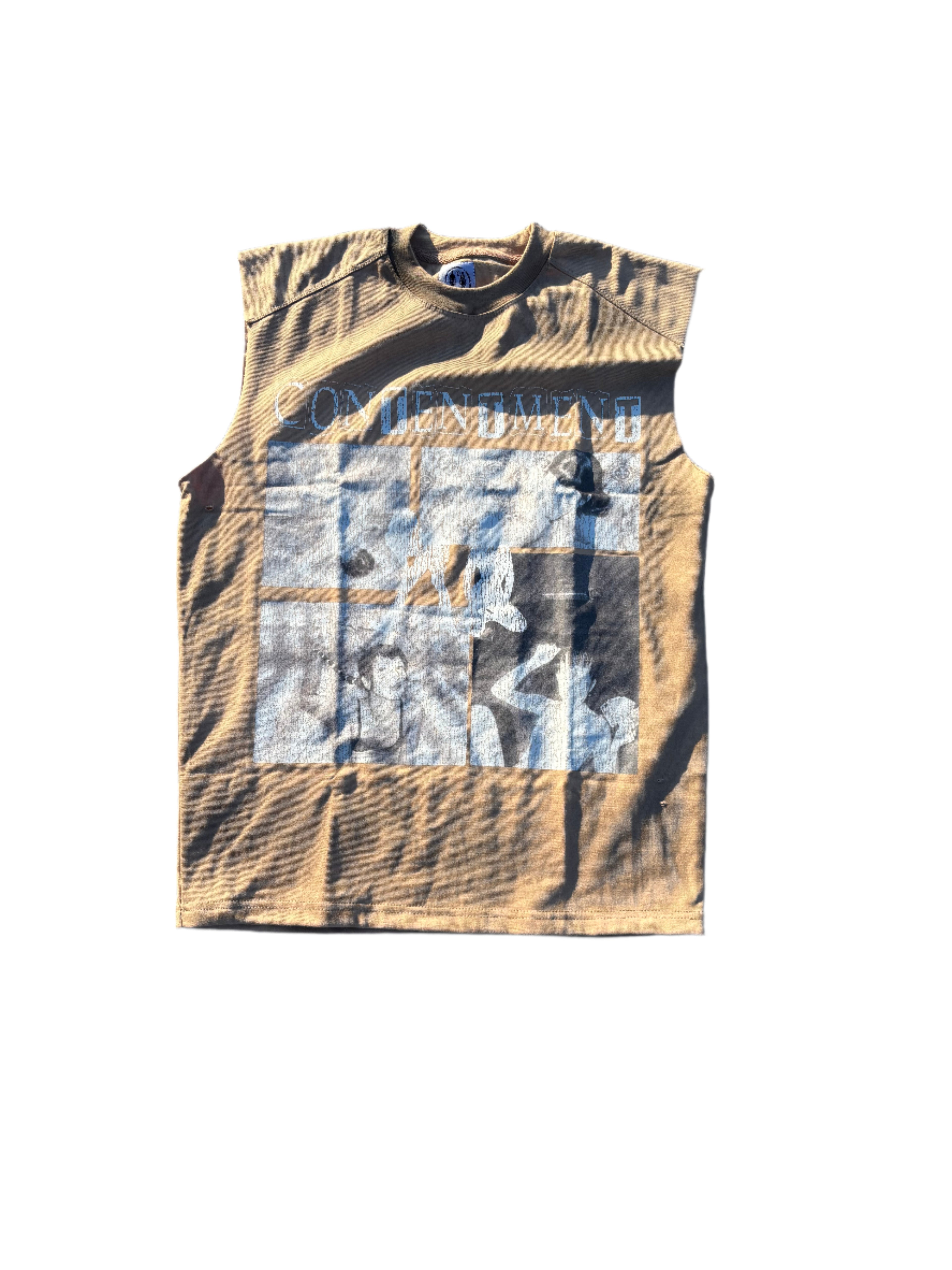 Dream Beige cutoff T-shirt
