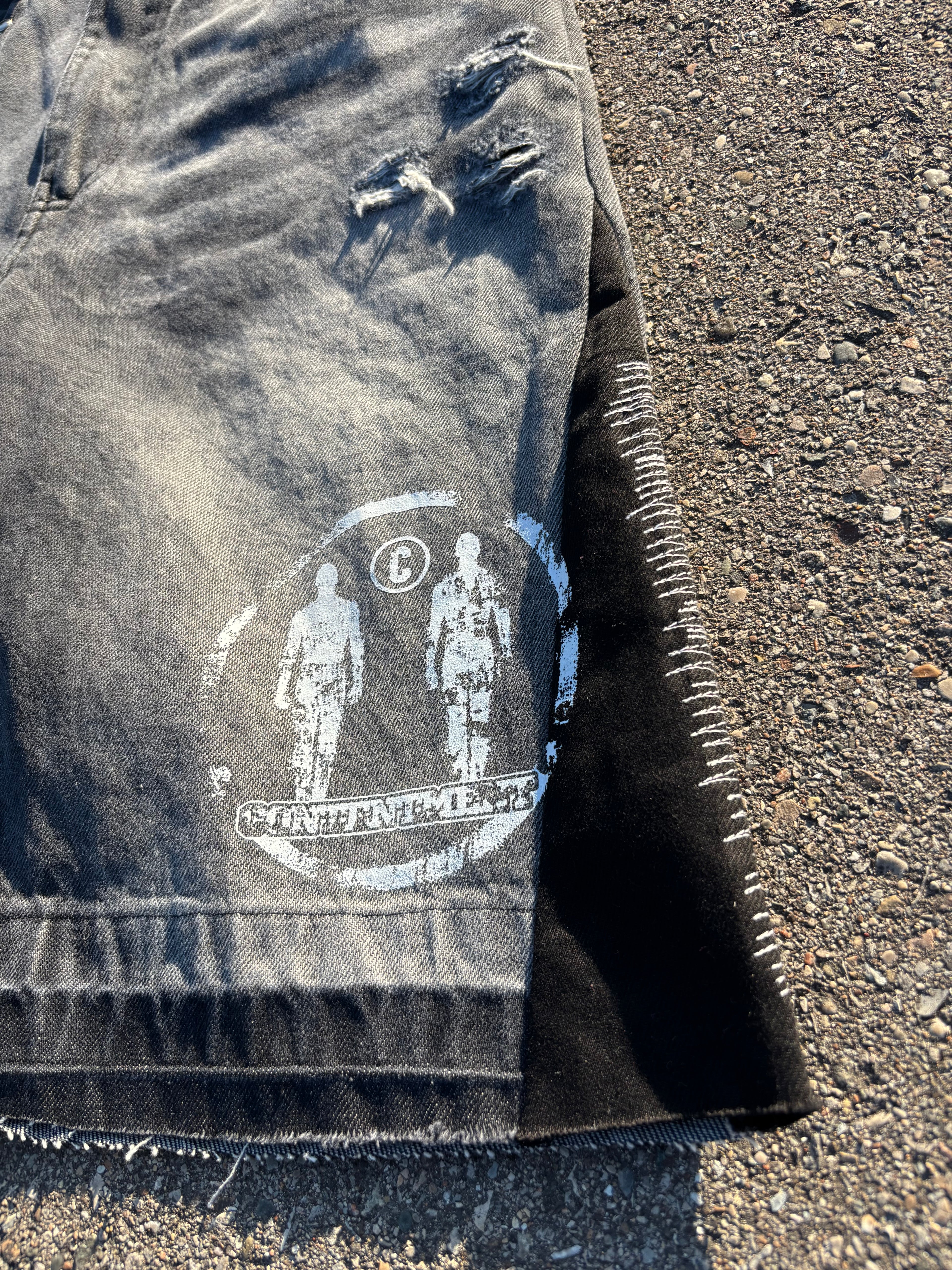 Raider Denim Jean Shorts