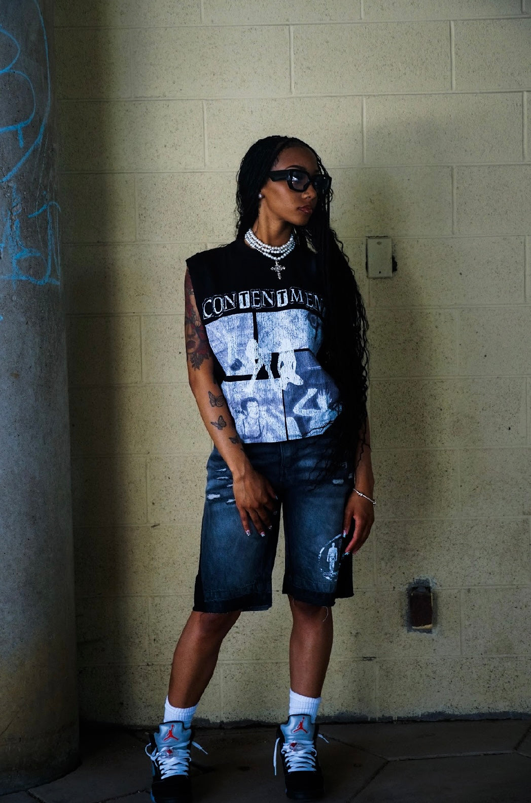 Raider Denim Jean Shorts