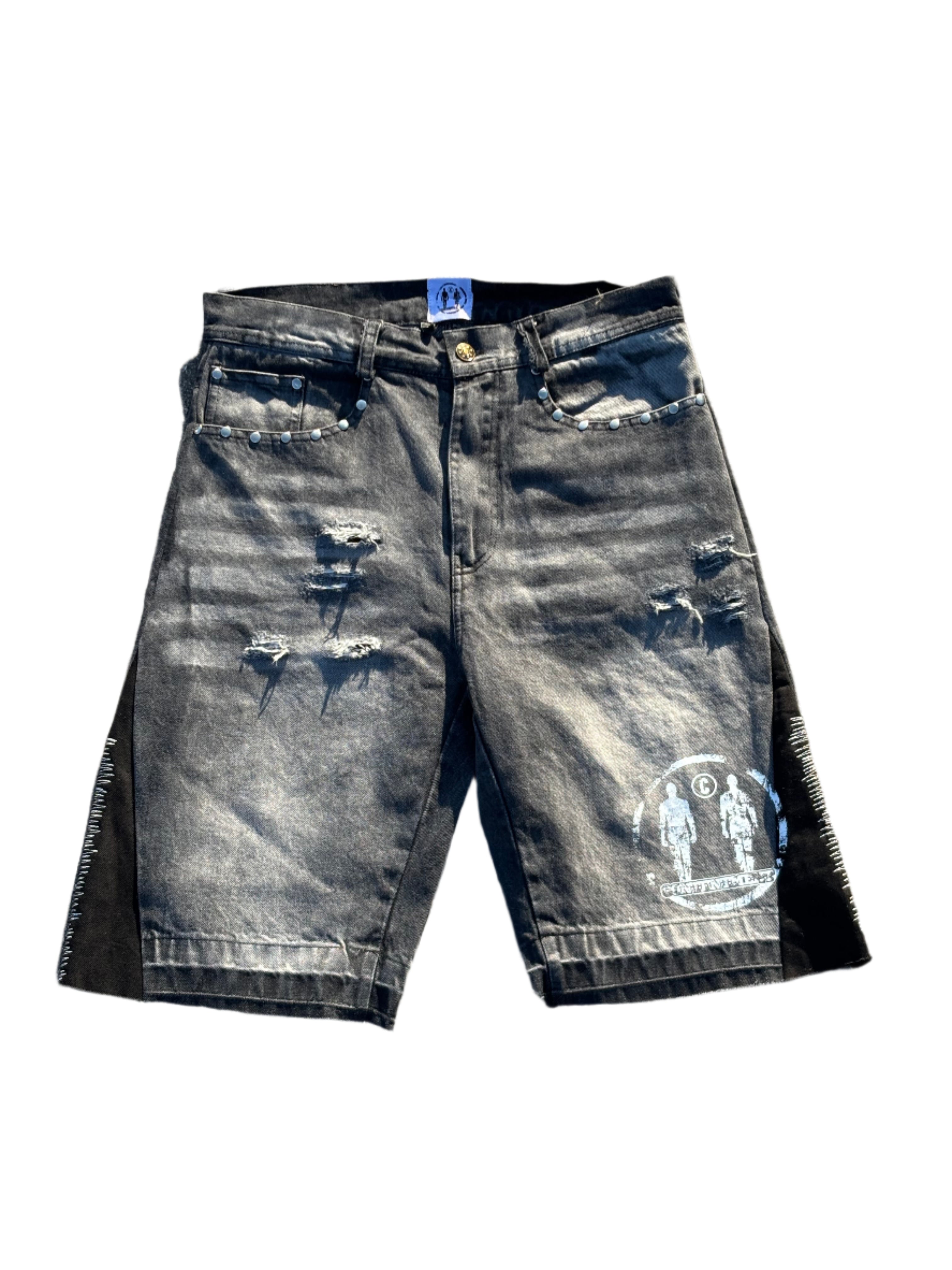 Raider Denim Jean Shorts