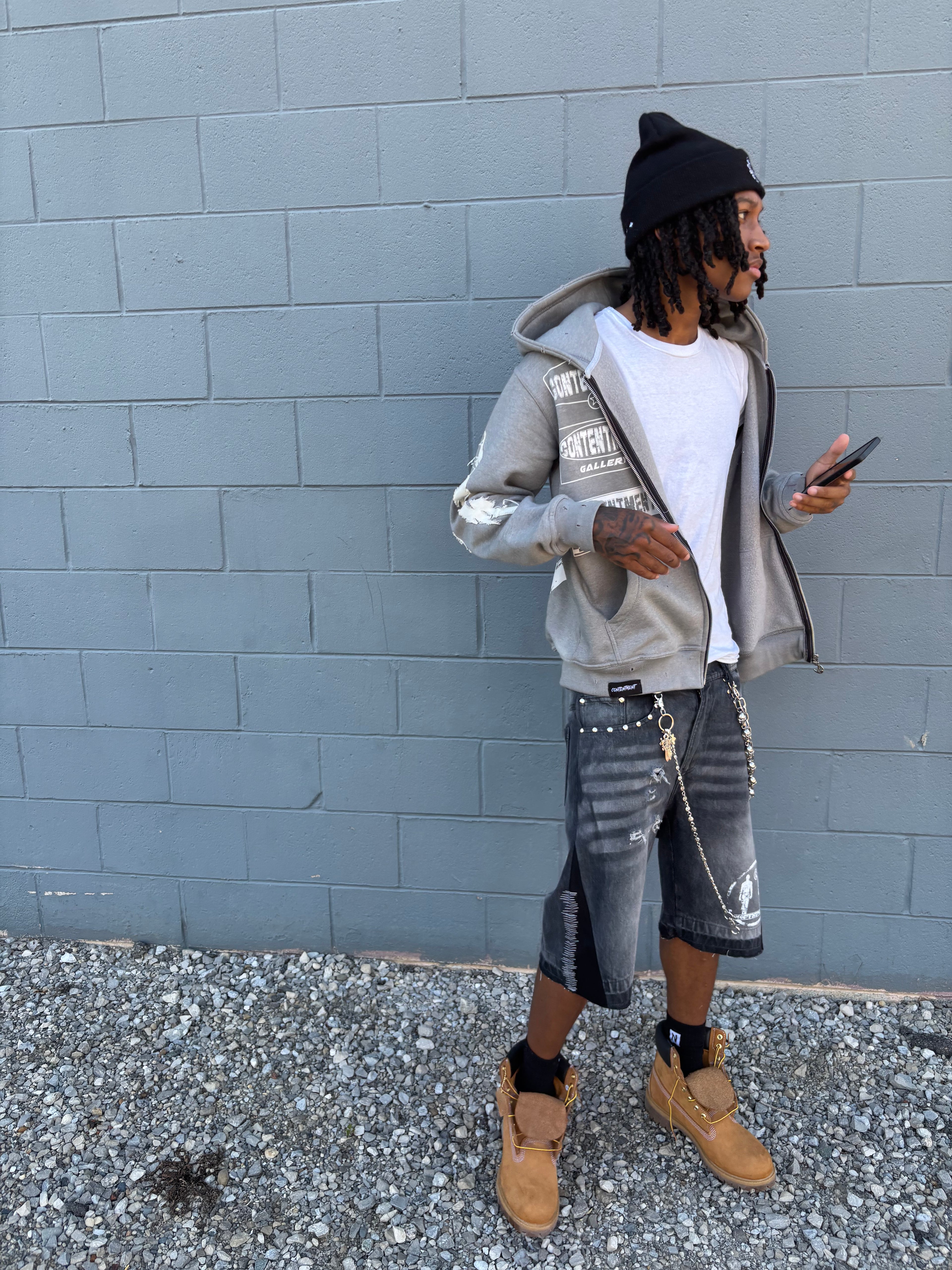 Raider Denim Jean Shorts